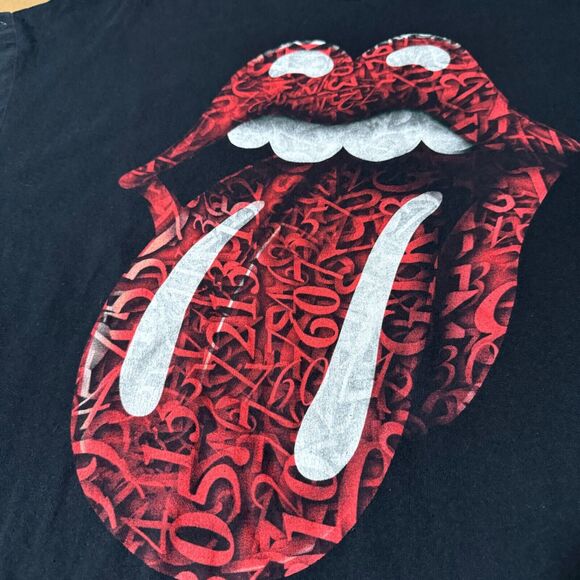 The Rolling Stones Band ‘Zip Code’ Concert Tour Shirt 2XL Lips Tongue Jagger - Picture 5 of 12